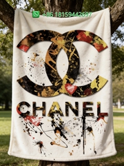 Chanel Throw Blankets
